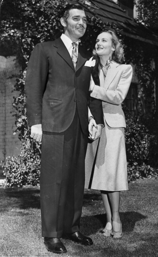  Carole Lombard and Clark Gable