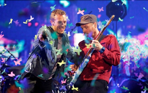  Chris Martin Rock in Rio 2011 - Coldplay - Yellow (01/10/2011)