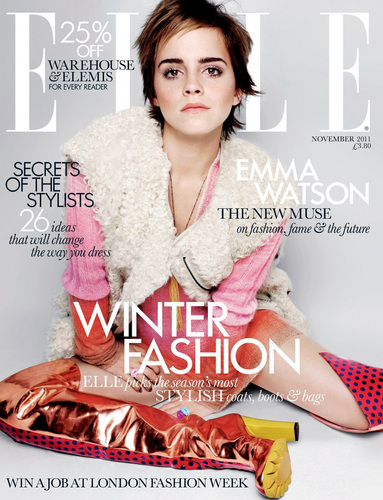  Elle UK Cover - November 2011
