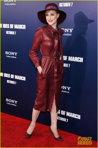  Evan Rachel Wood: 'Ides of March' NYC Premiere!