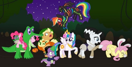  Halloween in Equestria
