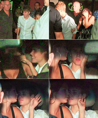 Jelena after the concert