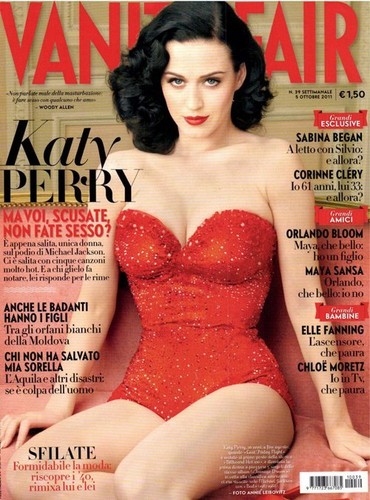  Katy Perry on the cover of Vanity Fair Italy!
