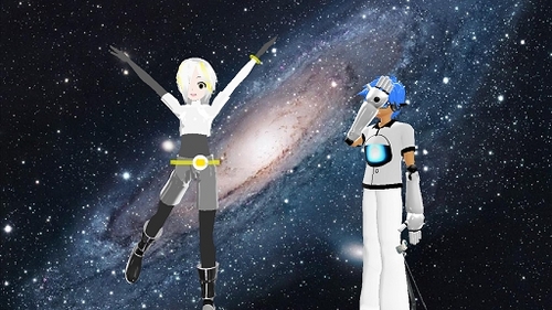 MMD Space core and Wheatley