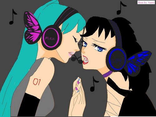 Magnet 2: Miku Hatsune and Lilly. duet. (vocaloid)