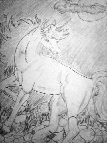  My Original Sketch of a Lunacorn - ___Sophie___