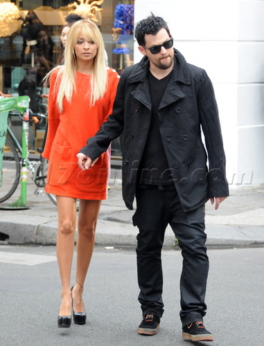 October 5 - Out in Paris with Joel for the Louis Vuitton Fashion Show
