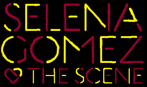  Selena Gomez & The Scene - 키스 & Tell Logo