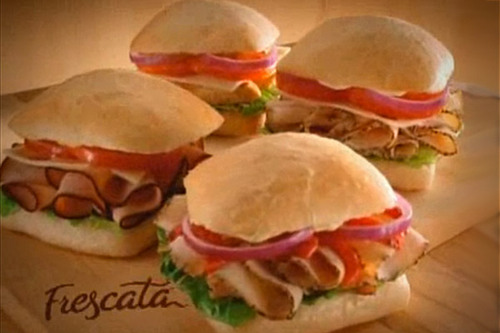 Wendy's Frescata sandwiches