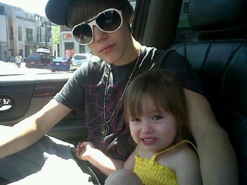  justin and his little sister jazmyn
