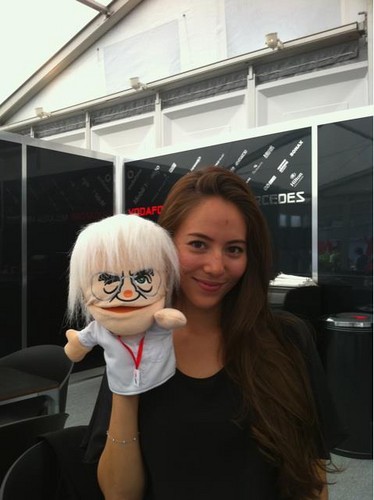  ;-) Michibata with.........ugly doll? lmao :P