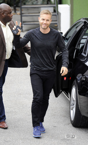  Arriving at fontaine Studios 7th October