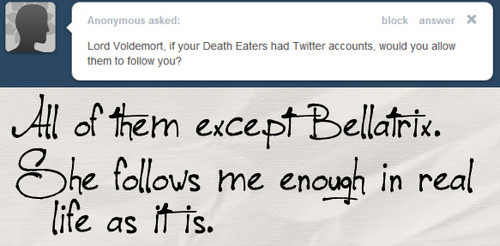 Ask A Death Eater!