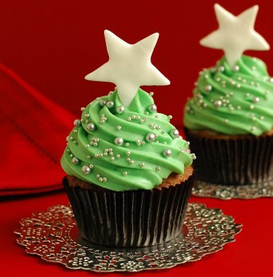  navidad cupcakes