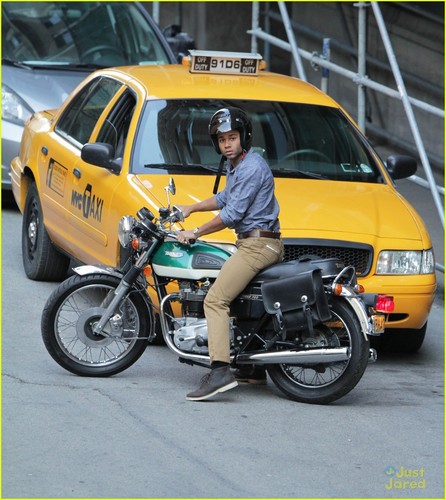  Corbin Bleu: Motorcycle Man!