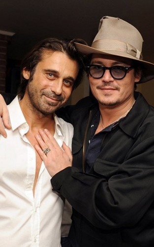  Johnny Depp's Artsy Night at 城堡 Marmont