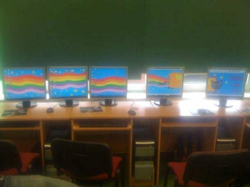 Nyan Cat on computers