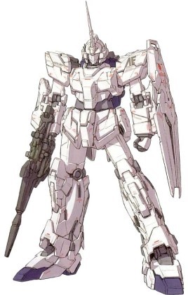  RX-0 Unicorn Gundam (Unicorn Mode)