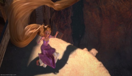  Rapunzel in action
