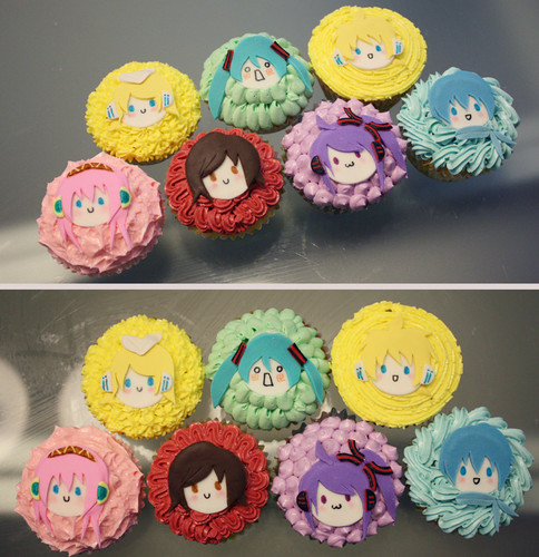  Vocaloid cupcake
