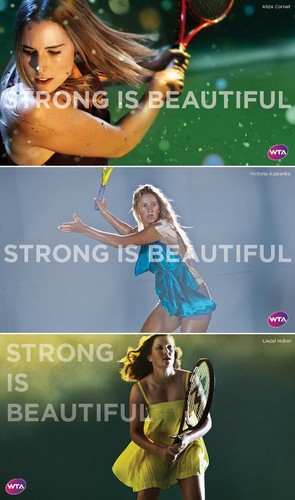 Alizé, Vika & Liezel in Strong Is Beautiful