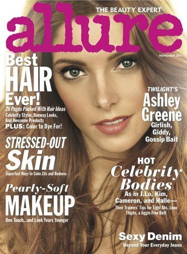  Ashley covers 'Allure' magazine - November 2011 ♥