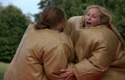 Candice and Kayla Ewell sumo wrestling! [Rare pic]