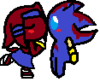 Chibi Clank and Rocky