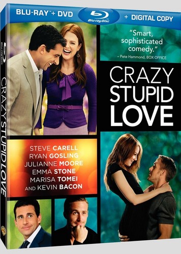  Crazy, Stupid, cinta DVD and Blu-Ray cover