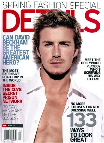 David Beckham some Magazine covers