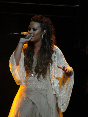  Demi performing 2011