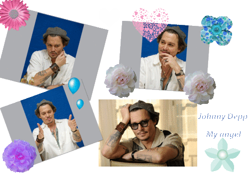 Johnny Depp my angel