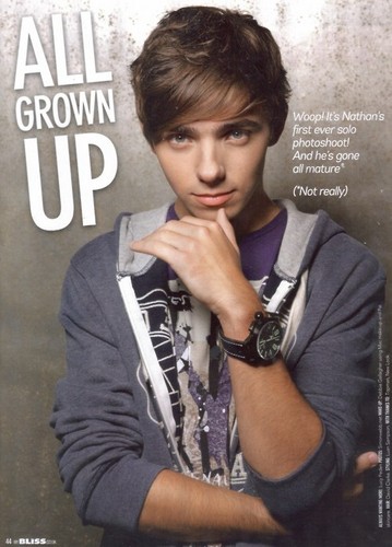  Nathan's My Weakness (Bliss Mag!) "We Were Meant To Fly U & I U & I" 100% Real ♥