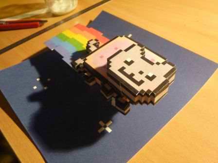  Nyan Cat Papercraft