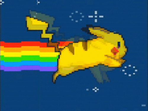 Nyan Pikachu Gif