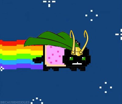  Black Nyan Cat