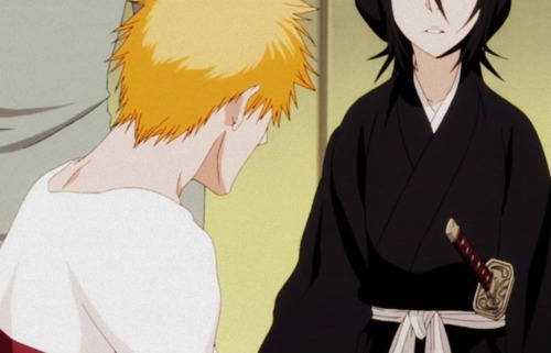  Rukia and Ichigo in episode 342