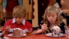  Sam & Ruben eating cheesecake