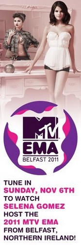  Selena Gomez এমটিভি EMA 2011