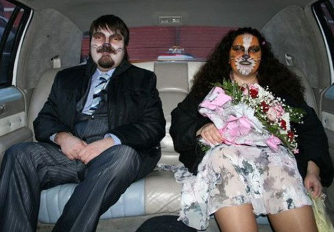  Weird and Wacky Wedding foto-foto