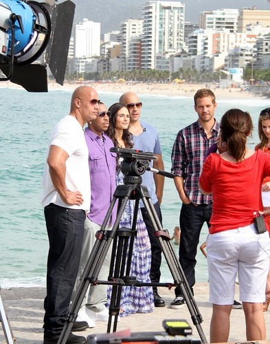  Fast Five Cast in Arpoador, RJ (Interview with MSNBC Today Show), Apr 13, 2011