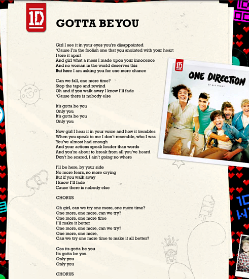 Текст песни we gotta get. One Direction gotta be you. Gotta be. One Direction обложки альбомов. You gotta be.