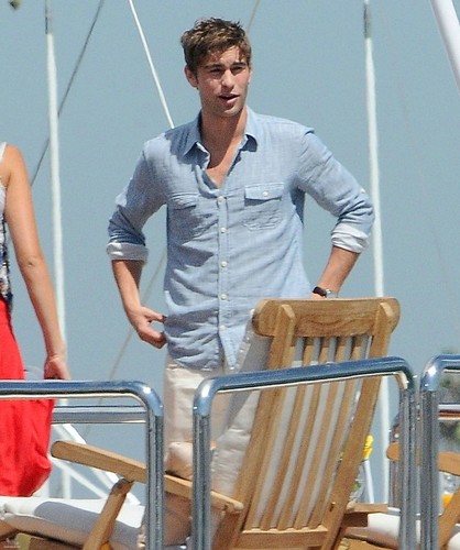  Chace - Gossip Girl - Behind the Scene, Long 海滩 CA - August 03, 2011