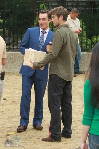  Chace - Gossip Girl - Behind the Scenes - August 16, 2011