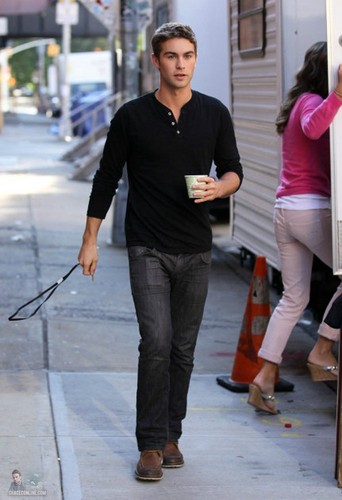  Chace - Gossip Girl - Behind the Scenes - August 30, 2011