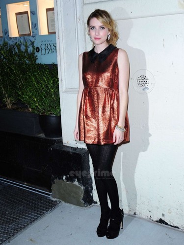  Emma Roberts: Swarovski Crystallized Celebrates Brazilian Style in NY, Oct 18