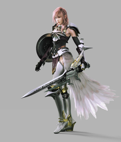 Final Fantasy XIII-2 Artwork Lightning