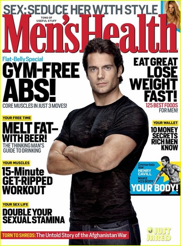  Henry Cavill Covers 'Men's Health' November 2011