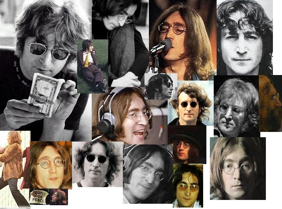 John Lennon collage
