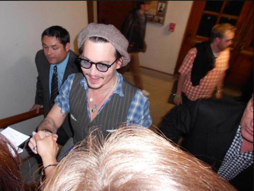  Johnny Depp at Berkeley